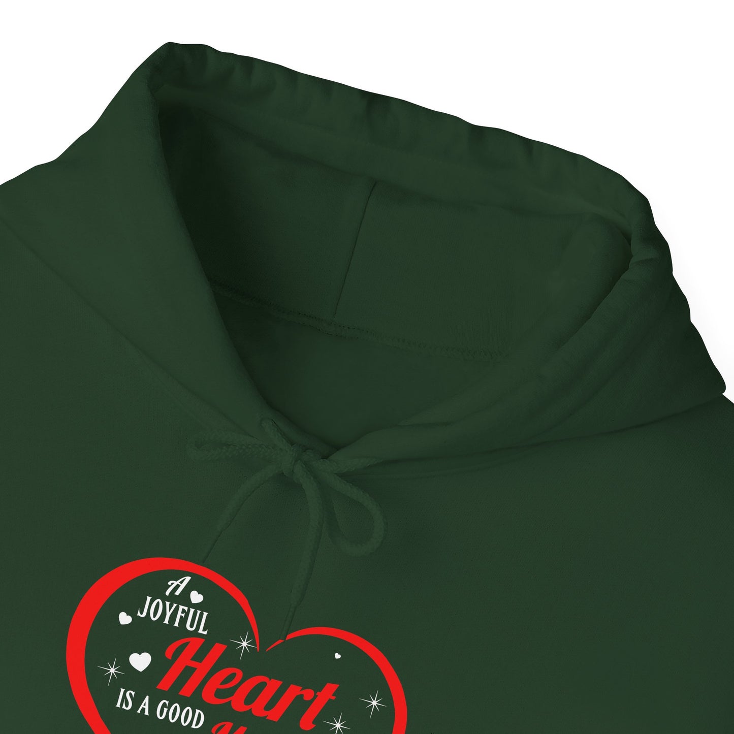 A Joyful Heart is a Good Medicine Hoodie