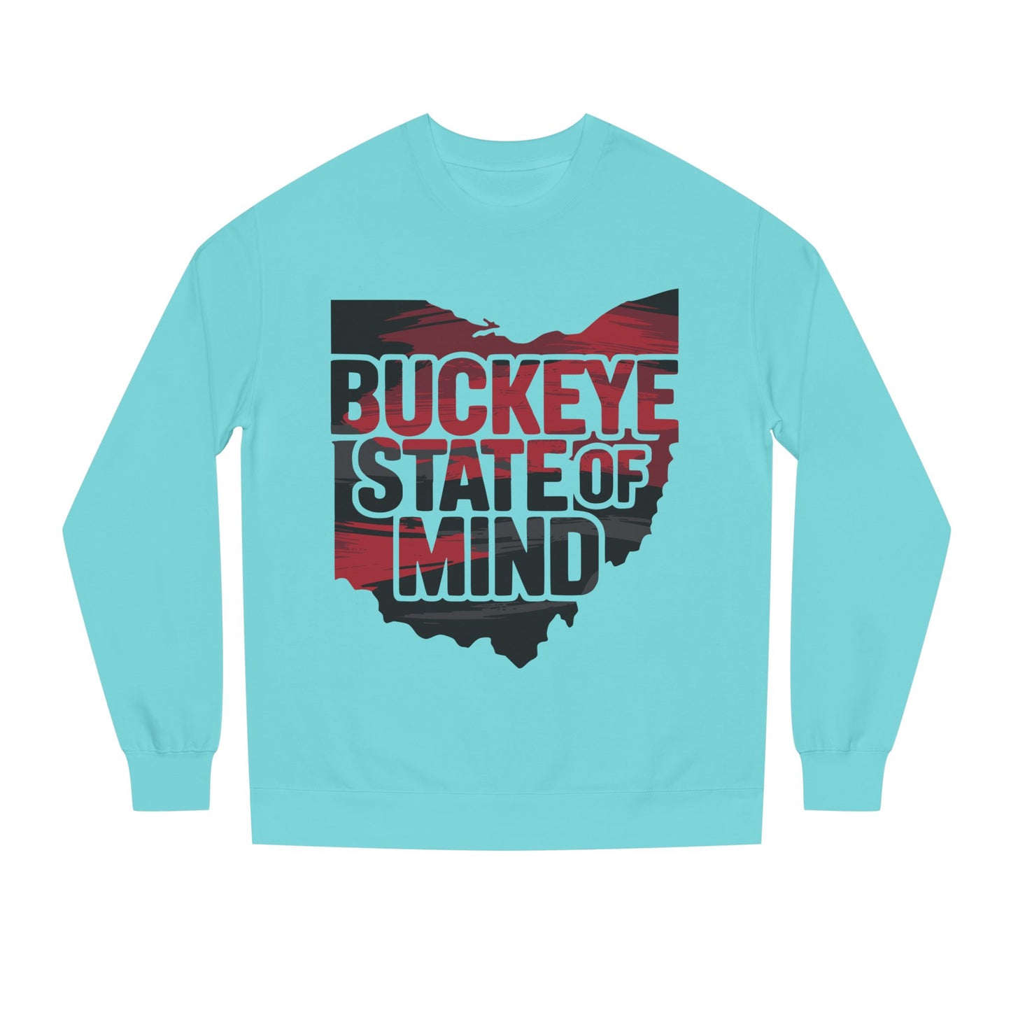 Buckeye State of Mind Sweatshirt — Ohio Vintage Crewneck for Fans