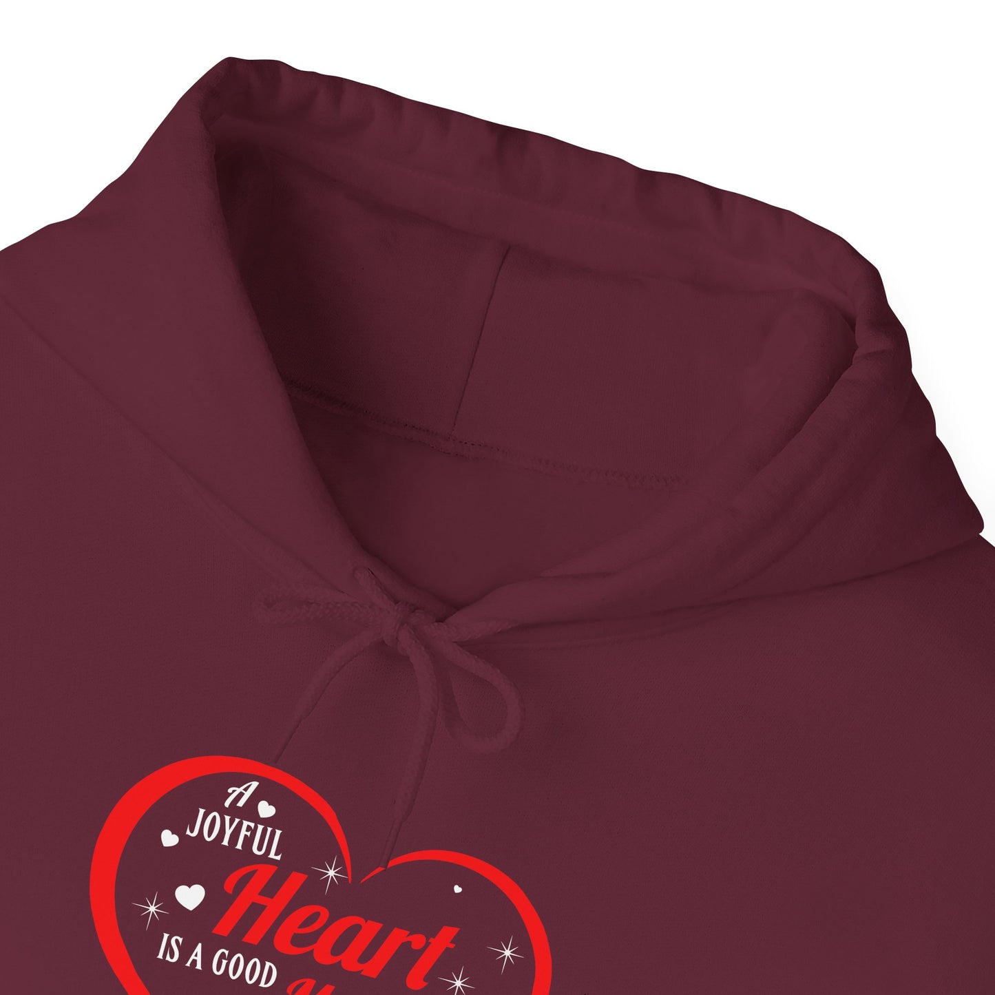 A Joyful Heart is a Good Medicine Hoodie