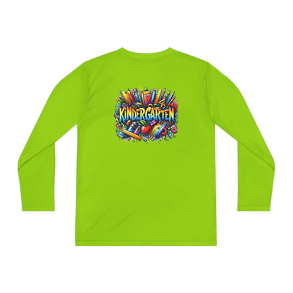 Kindergarten Crayons Youth Long Sleeve Tee