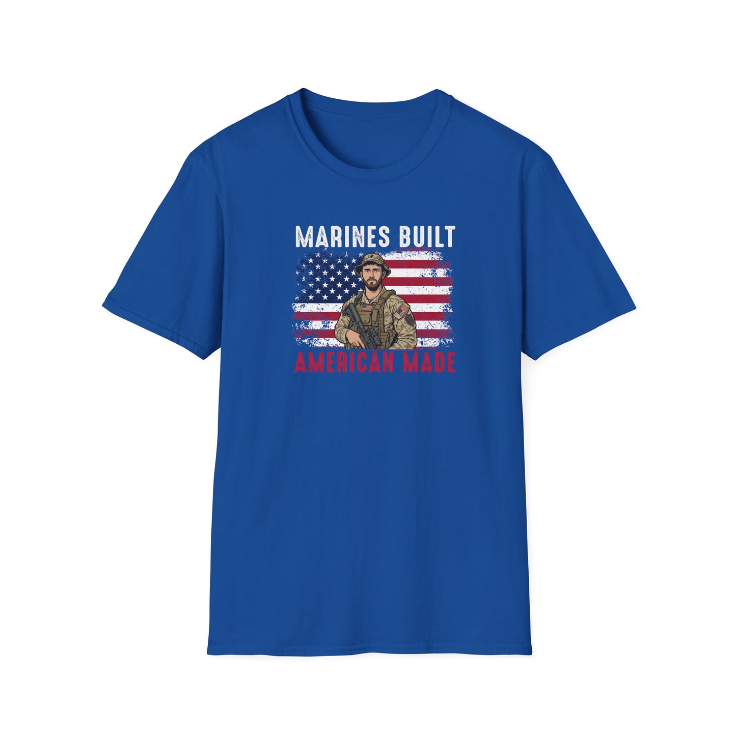 Marines Built American Made T‑Shirt