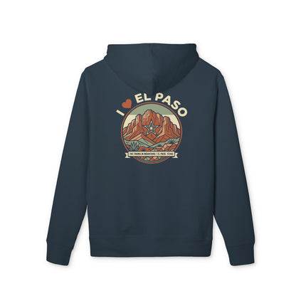 El Paso Hoodie – 'I  El Paso' Vintage Desert Graphic Pullover