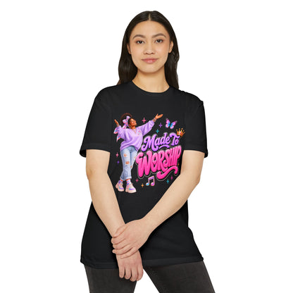 Made to Worship T-Shirt — Christian Faith Graphic Tee