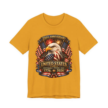 1776–2026 United States 250th Anniversary Eagle T-Shirt