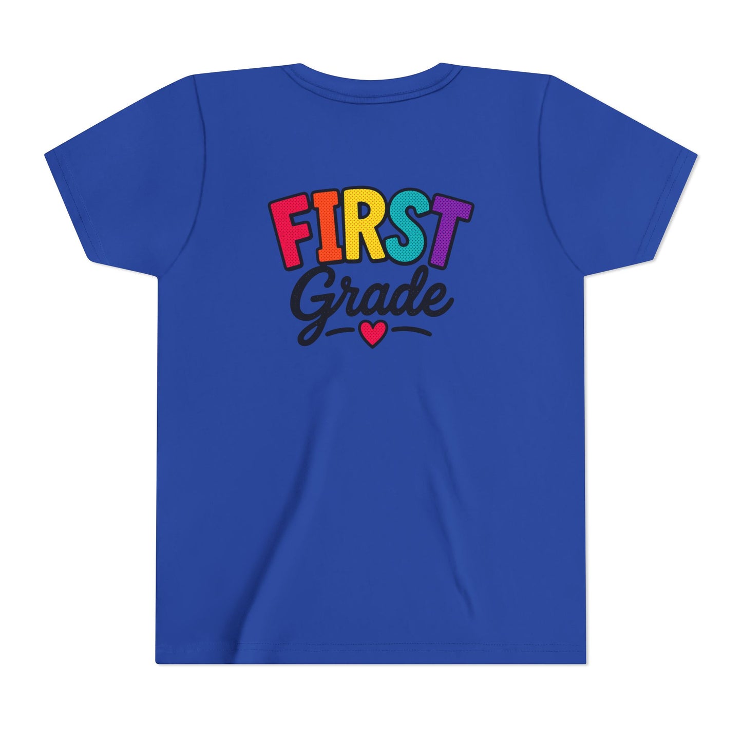 First Grade Youth T‑Shirt — Colorful Back-to-School Tee