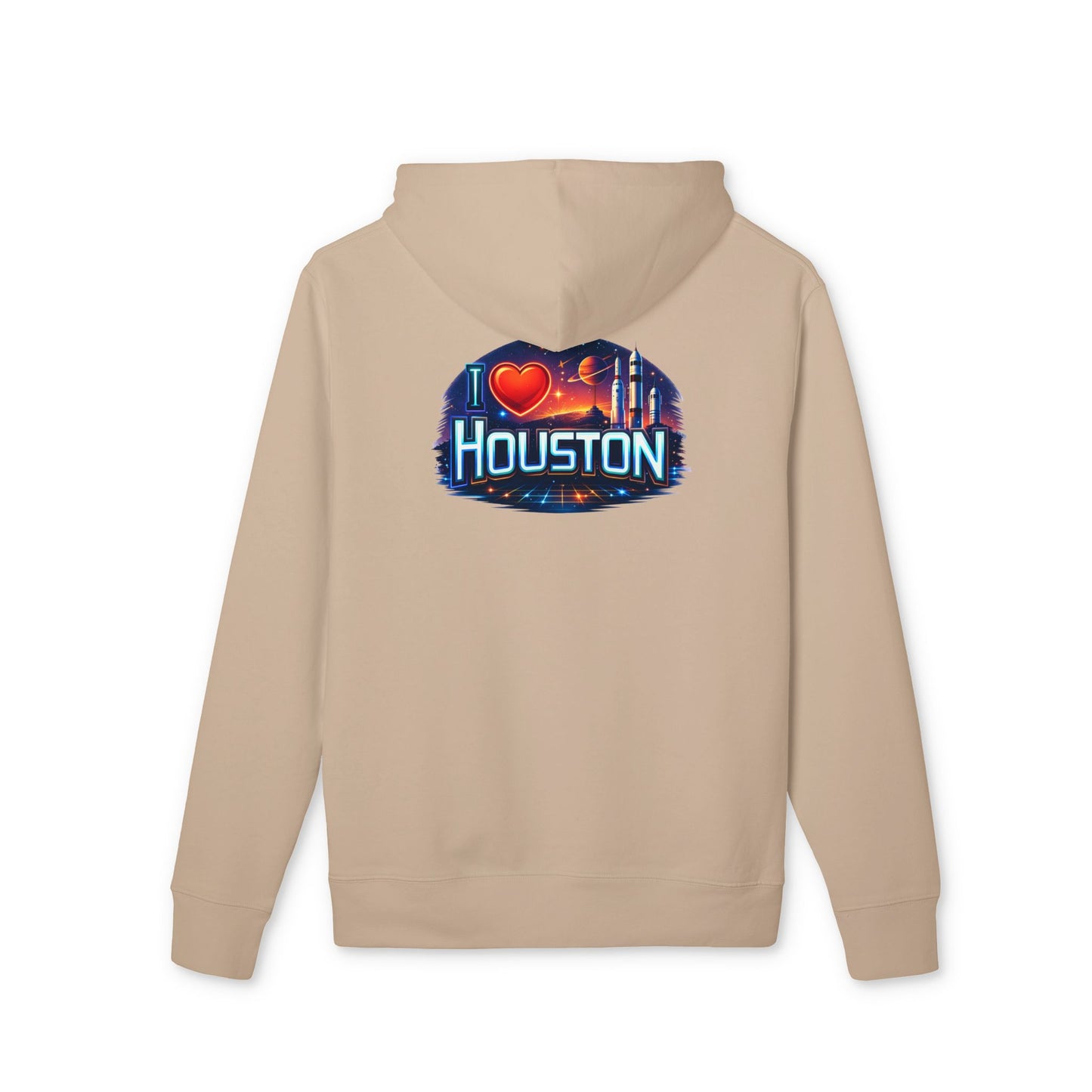 Houston Skyline Hoodie — I  Houston Graphic Pullover