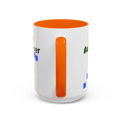 Coffee Mug — Teacher Is My Superpower Accent Ceramic Mug