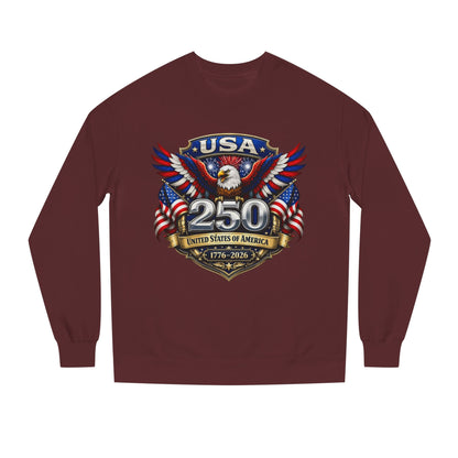 USA 250th Anniversary Eagle Sweatshirt — 1776-2026 Patriotic Crewneck