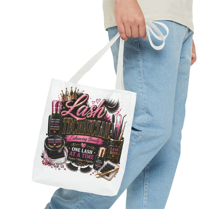 Lash Technician Tote Bag – 'One Lash at a Time' Beauty Cosmetics Canvas Tote