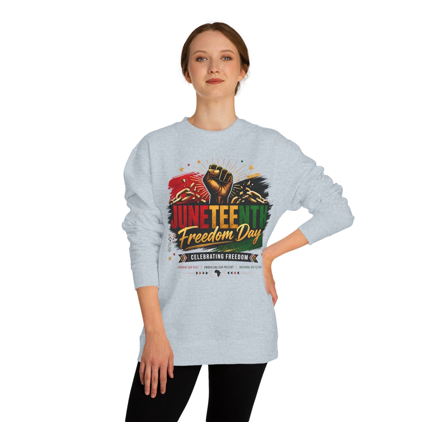 Juneteenth Freedom Day Sweatshirt — Celebrating Freedom Crewneck