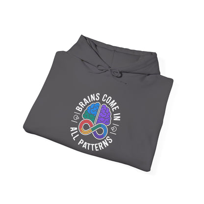 Brains Come in All Patterns Hoodie