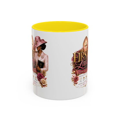 First Lady Church Coffee Mug — Inspirational Faith & Sunday Best Design
