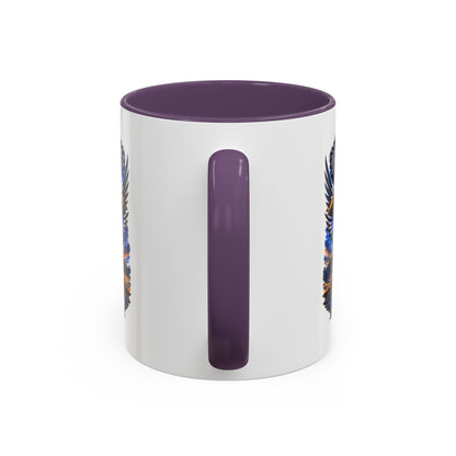 U.S. Air Force Eagle Coffee Mug — "Aim High" Accent 11/15oz