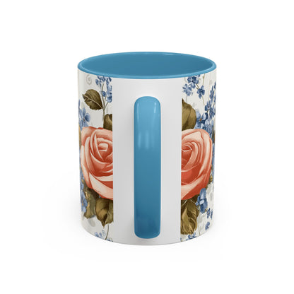 Mother's Day Butterfly Coffee Mug - 'Happy Mother's Day' Floral Accent Mug
