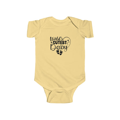 World's Cutest Baby Infant Bodysuit