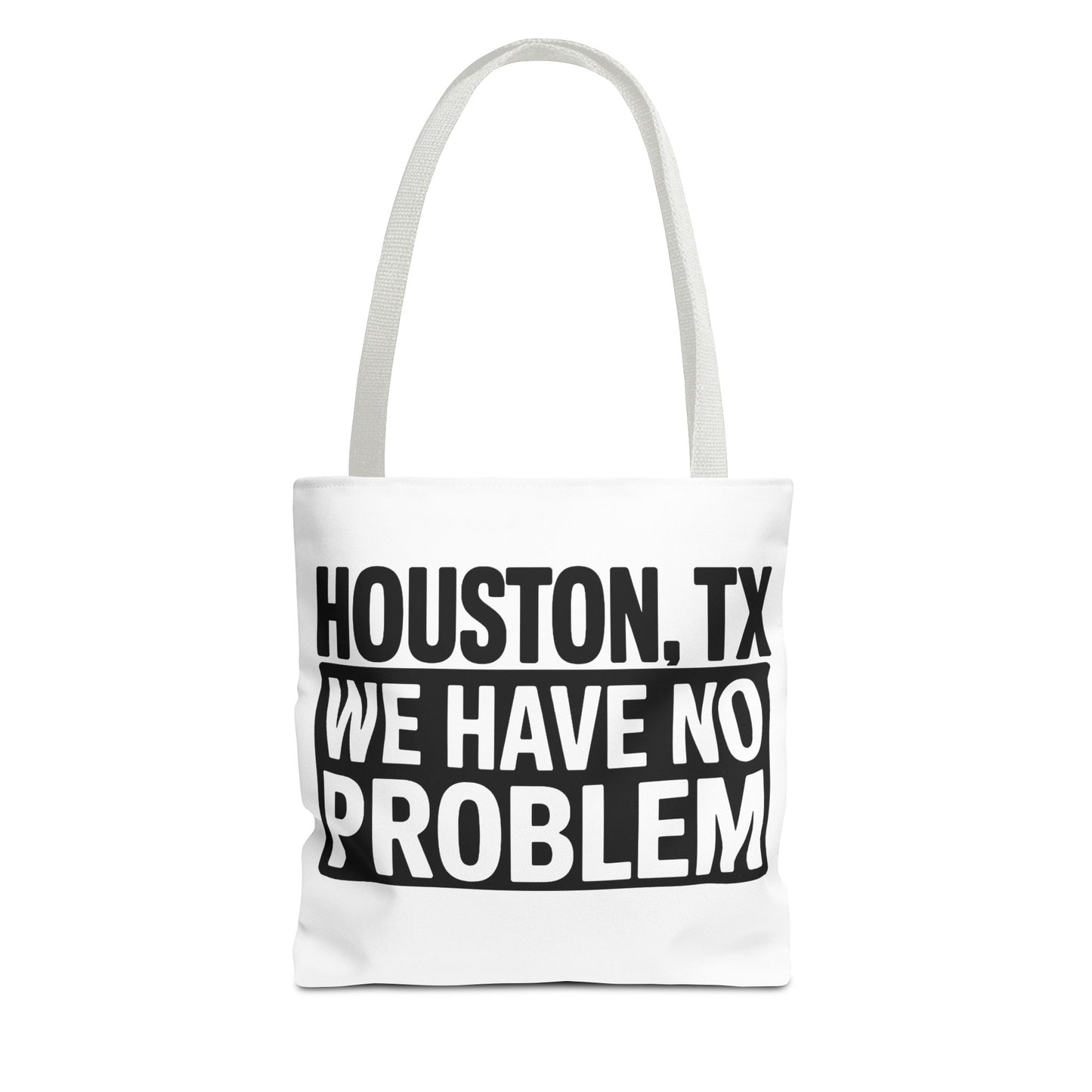 Houston TX Tote Bag — 'We Have No Problem' Graphic Market Tote