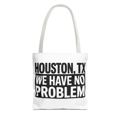 Houston TX Tote Bag — 'We Have No Problem' Graphic Market Tote