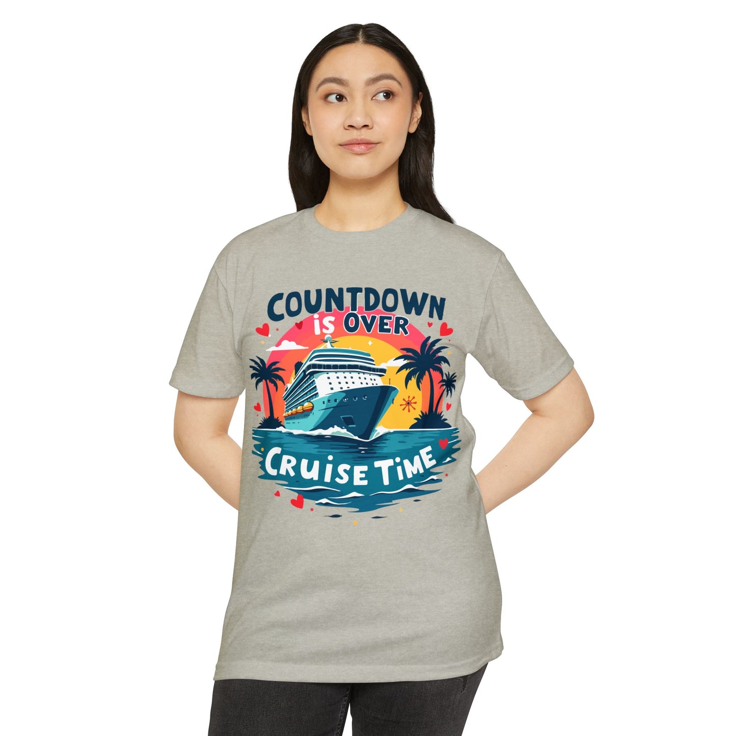 Cruise Time T-Shirt — "Countdown Is Over" Vacation Cruise Tee