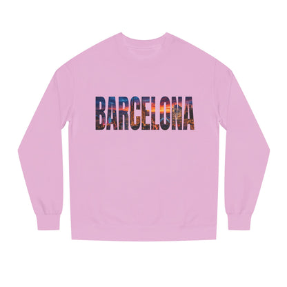 Barcelona Skyline Crewneck Sweatshirt