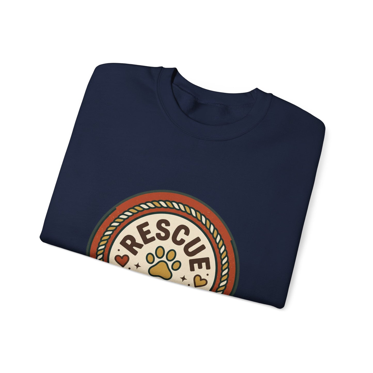 Rescue Dog Mom Sweatshirt | rescue pride, fur baby