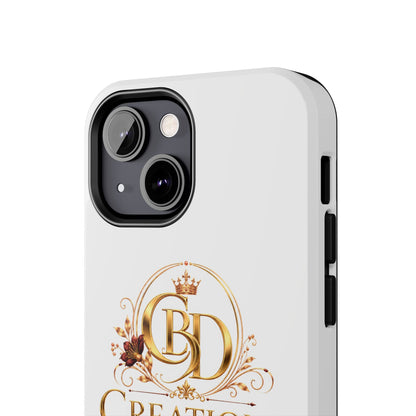 BD Creations By Donece Elegant Logo Tough Phone Case — Protective iPhone Cover