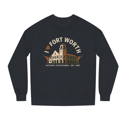Fort Worth Historic Stockyards Sweatshirt — I  Fort Worth Crewneck
