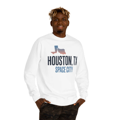 Houston, TX Space City Crewneck Sweatshirt
