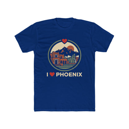 I  Phoenix Retro Skyline Tee — Vintage Arizona City Pride T-Shirt