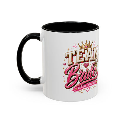 Team Bride Coffee Mug — 'Team Bride' Bachelorette Accent Mug (11/15oz)