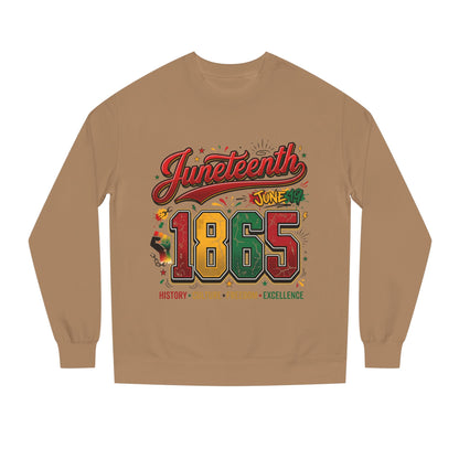 Juneteenth 1865 Crewneck Sweatshirt — History • Culture • Freedom