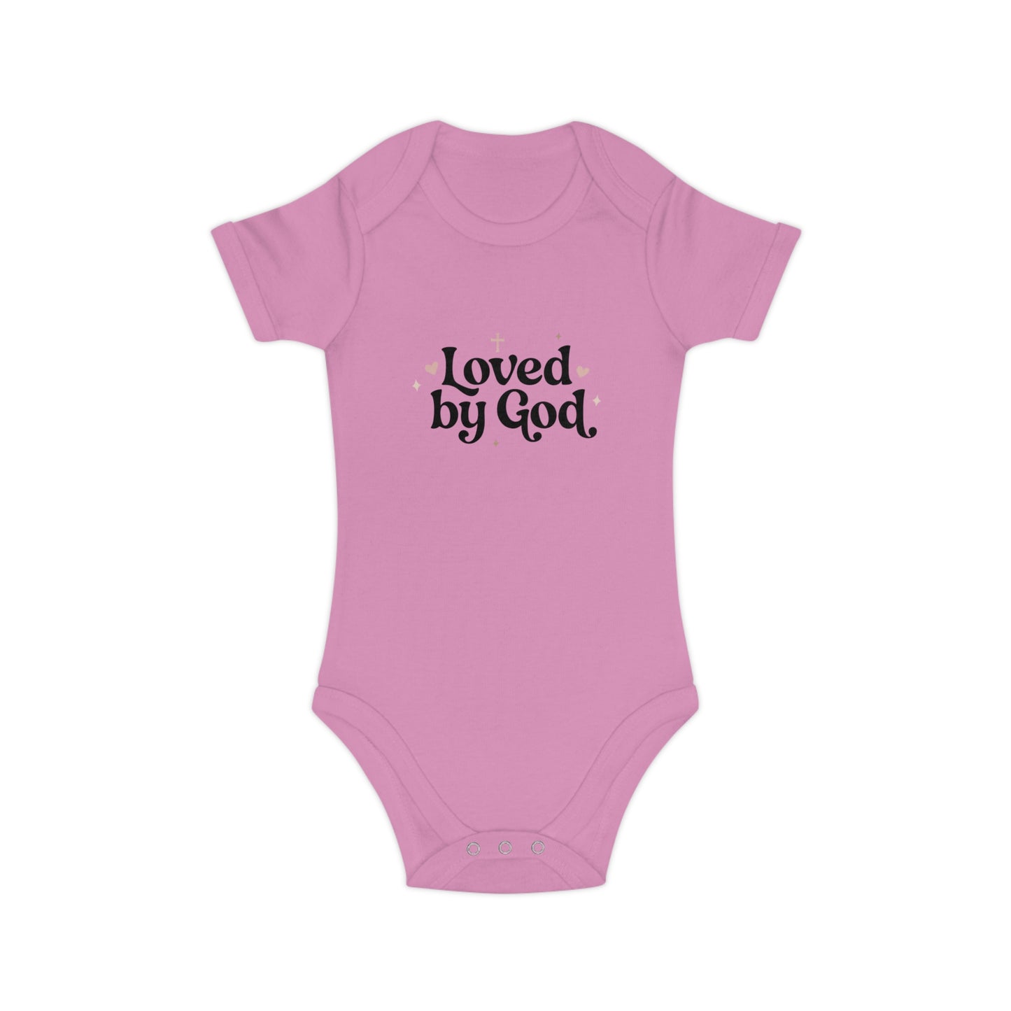 Loved by God Baby Bodysuit - Christian Infant Onesie