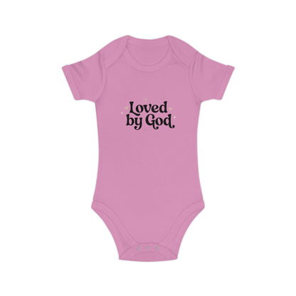 Loved by God Baby Bodysuit - Christian Infant Onesie