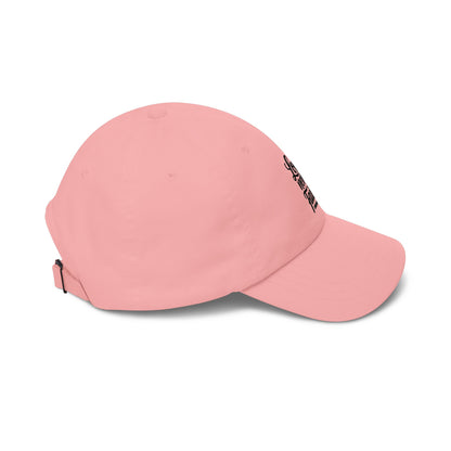 Love Never Fails Dad Cap — Inspirational Script Baseball Hat