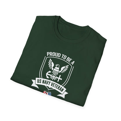 Proud to Be a US Navy Veteran T-Shirt