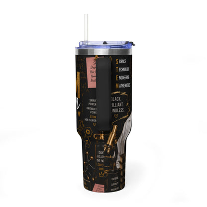 STEM Queen 40oz Vacuum Tumbler – Inspirational Scientist Travel Mug