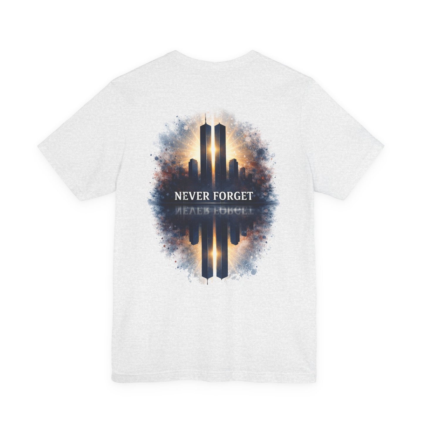 9/11 Never Forget Tee — World Trade Center Memorial Shirt