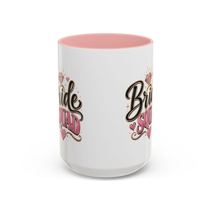 Bride Squad Coffee Mug — Bachelorette Party Gift, Bridal Shower Accent Mug