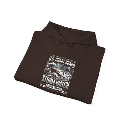 U.S. Coast Guard Storm Watch Semper Paratus Hoodie