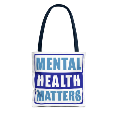Mental Health Matters Tote Bag — Awareness Canvas Shopper