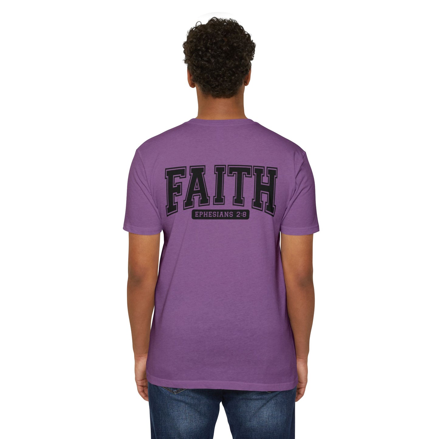 Faith Ephesians 2:8 Tee — Inspirational Christian T-Shirt