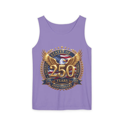 250 Years Anniversary Eagle Tank Top — United States Bicentennial Celebration Tee