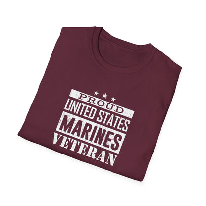 Proud United States Marines Veteran T-Shirt