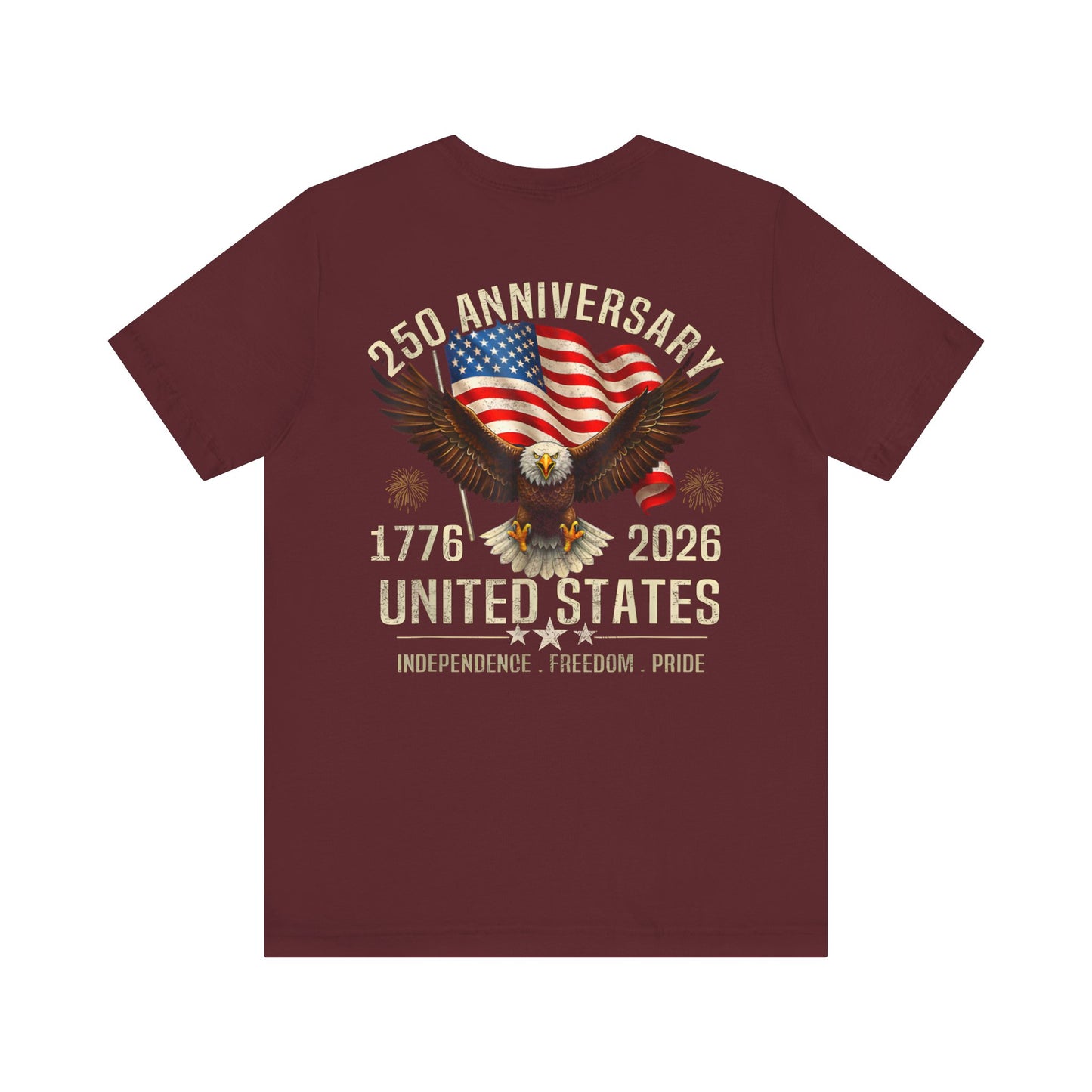 250th Anniversary United States Eagle T-Shirt – 1776–2026 Patriotic Tee