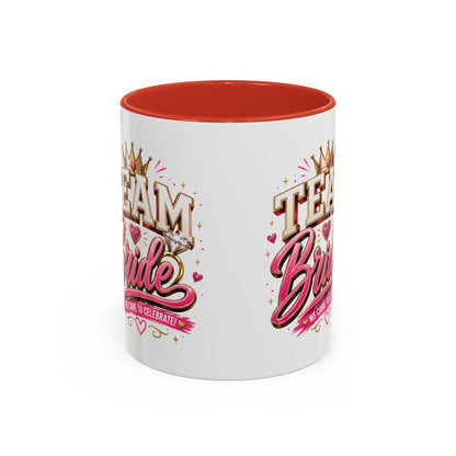 Team Bride Coffee Mug — 'Team Bride' Bachelorette Accent Mug (11/15oz)
