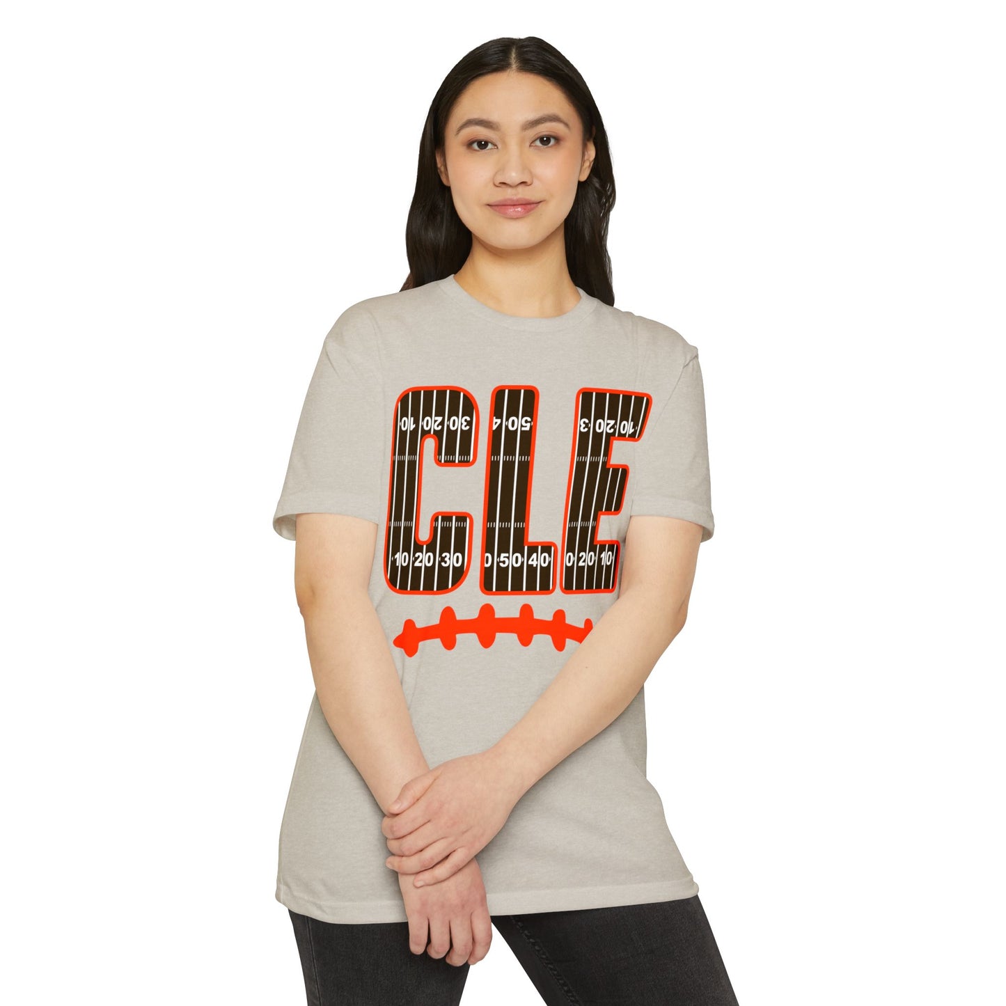 CLE Hometown Football-Inspired Tee