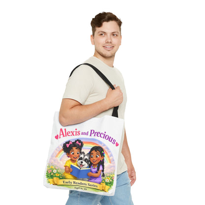 Children's Tote Bag – "Alexis and Precious" Early Readers Book Design