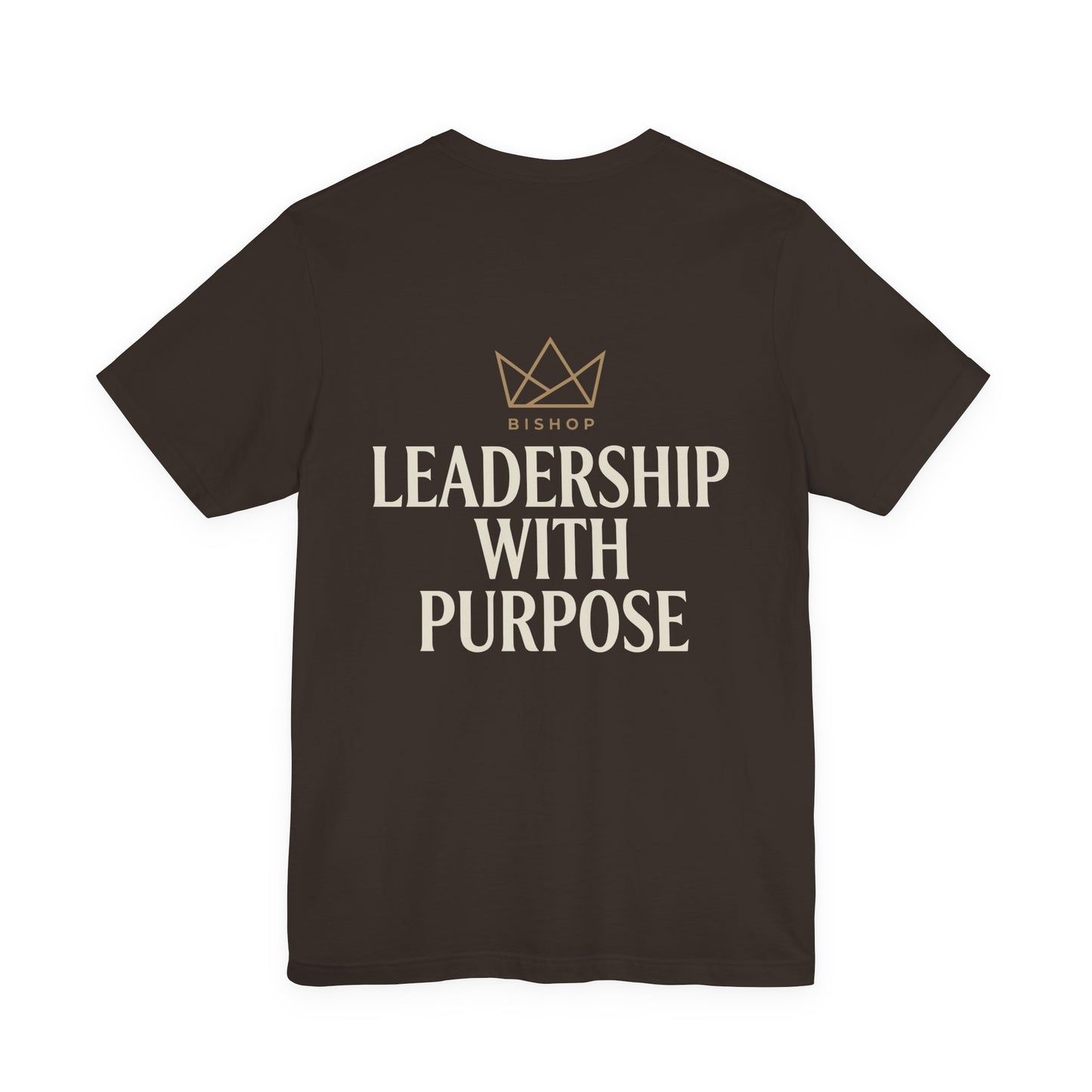 Leadership With Purpose Tee — Inspirational Crown Graphic T-Shirt