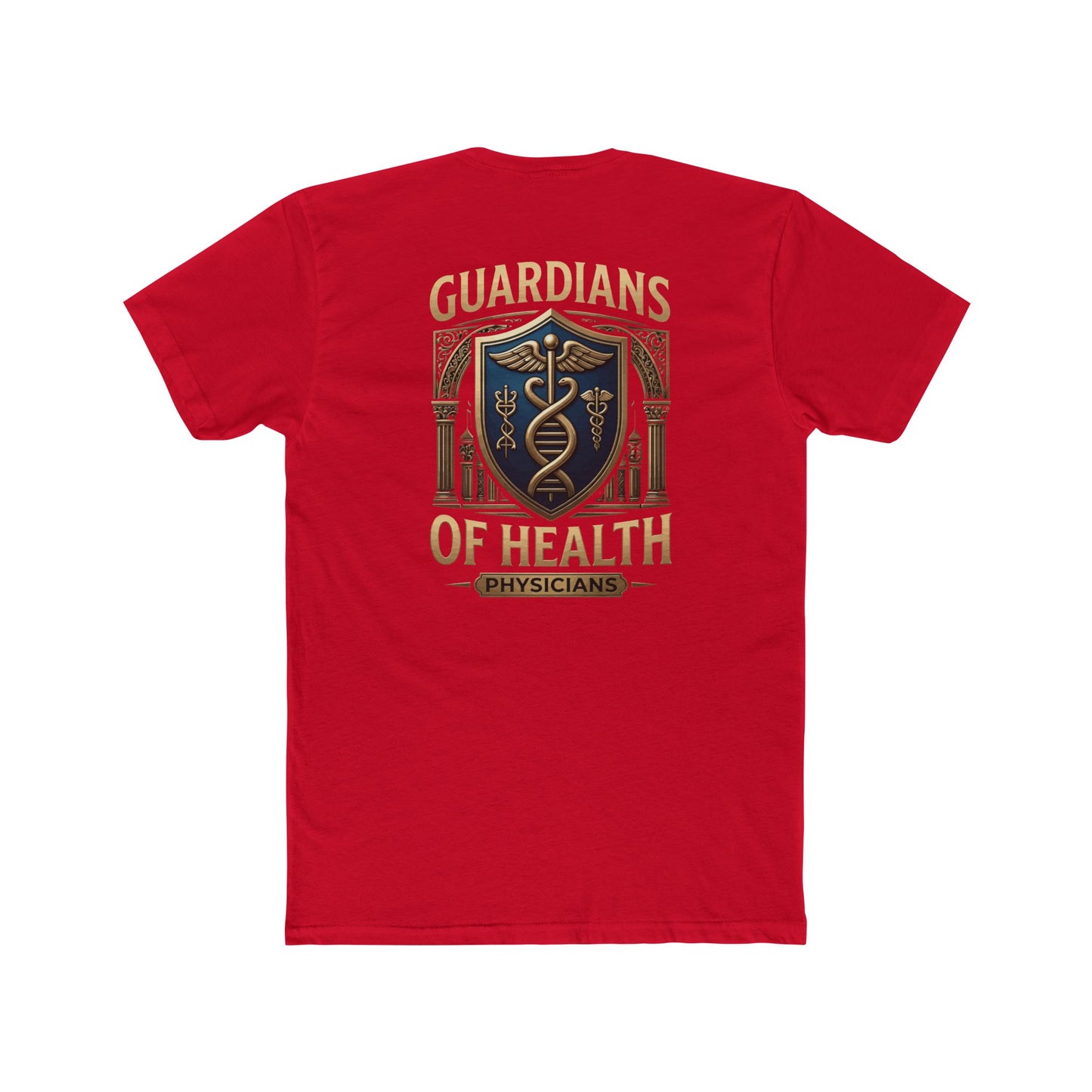 Guardians of Health Physician T-Shirt — Medical Doctor Shield Tee