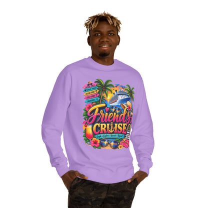 Friends' Cruise Sweatshirt — Tropical Vacation Crewneck