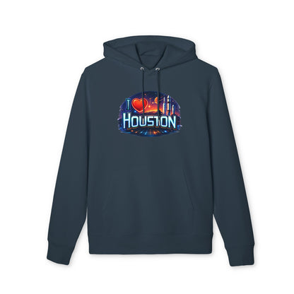 Houston Skyline Hoodie — I  Houston Graphic Pullover